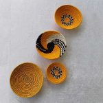Wall basket  Orange/Black